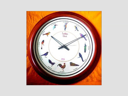 Singing Birds Wall Clock